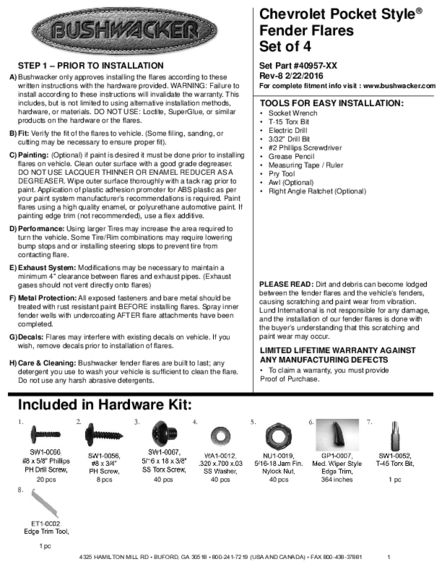 Installation Manual